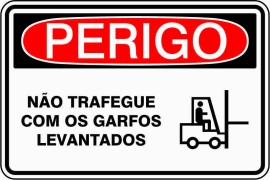 Placa de Perigo - PR97
