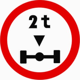 Placa de Tr�nsito - TRA11