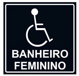 Placa Banheiro - BAN10