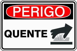 Placa de Perigo - PR61