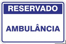 Placa de Estacionamento - EST15