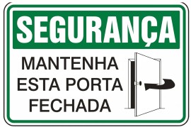 Placa de Seguran�a - SEG17