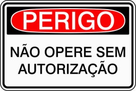 Placa de Perigo - PR133