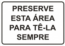 Placa Jardim e Gramado - JG05
