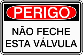 Placa de Perigo - PR113
