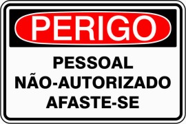 Placa de Perigo - PR93