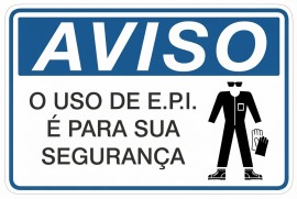 Placa de Aviso - AV17