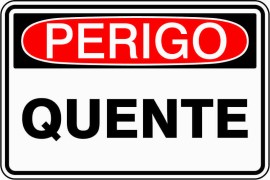 Placa de Perigo - PR50