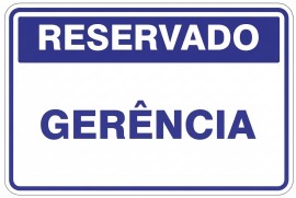 Placa de Estacionamento - EST06