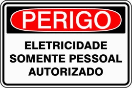 Placa de Perigo - PR132